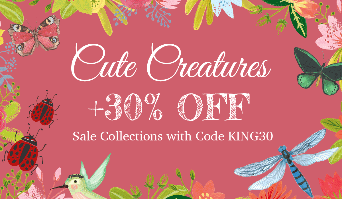 🦋 NEW! Curious Creatures for your Garden Olive & Sage